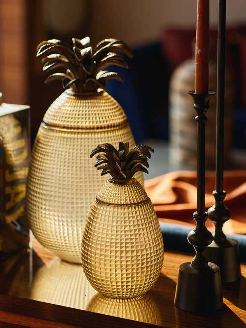 Pineapple Glass Jar | Decor Accents | Best Seller