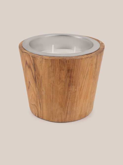 Teak Wood  - Bucket Candle | Soywax Candles