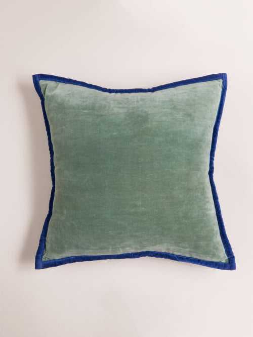 Flangia Cushion Cover - Aqua/Blue | Decor Accents