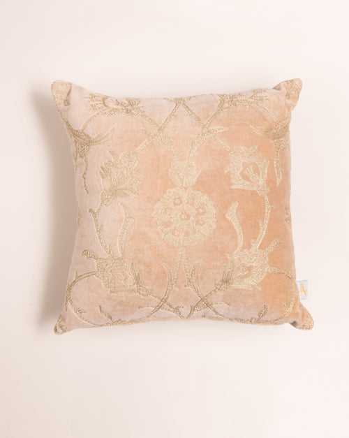 Allover Embroidered Cushion Cover - Beige | Decor Accents