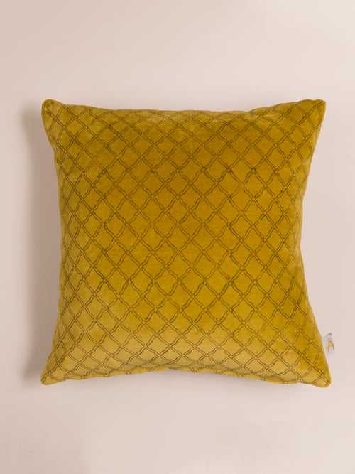 ROMBO CUSHION COVER - AMBER | Decor Accents