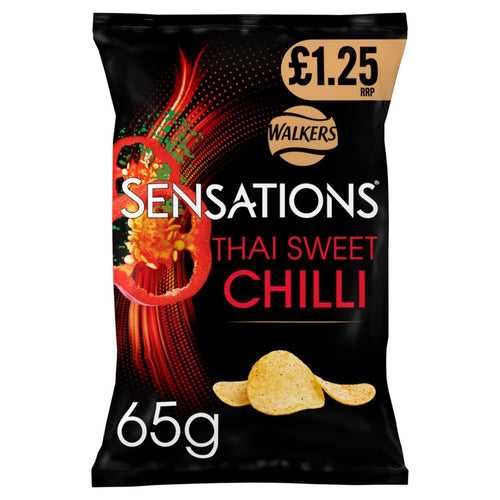 Walkers Sensations Thai Sweet Chilli Crisps 65g