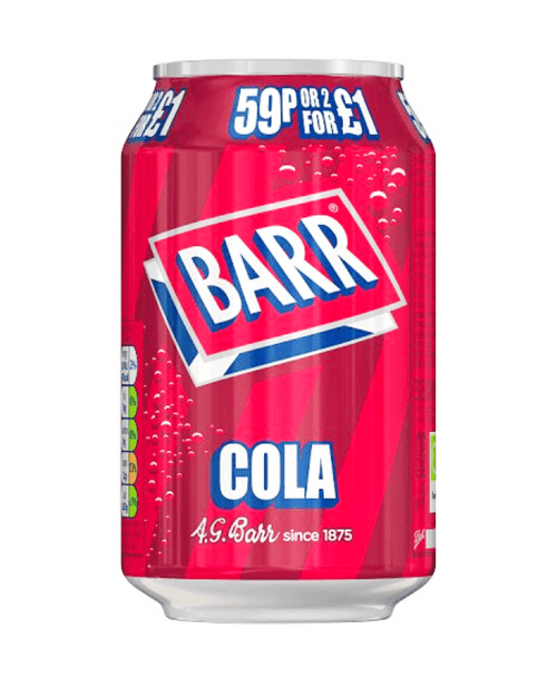 Barr Cola Can 330ml