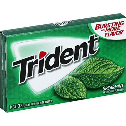 Trident Spearmint Sugar Free Gum (buy one get one free!!)