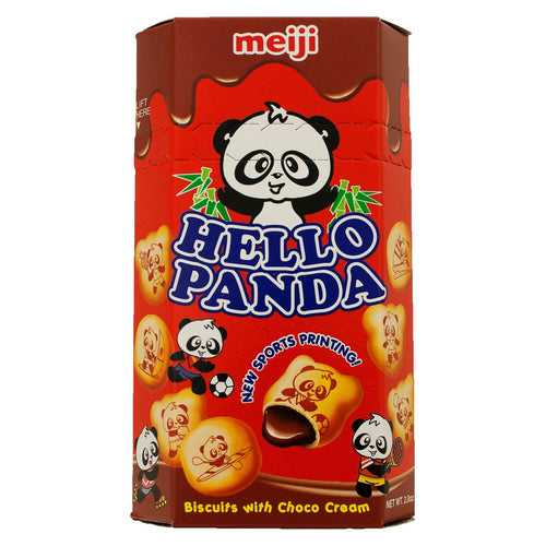Meiji Hello Panda Choco Cream Biscuits