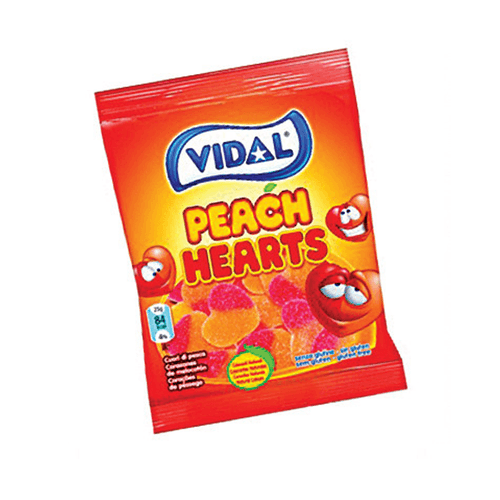 Vidal Peach Hearts Bag