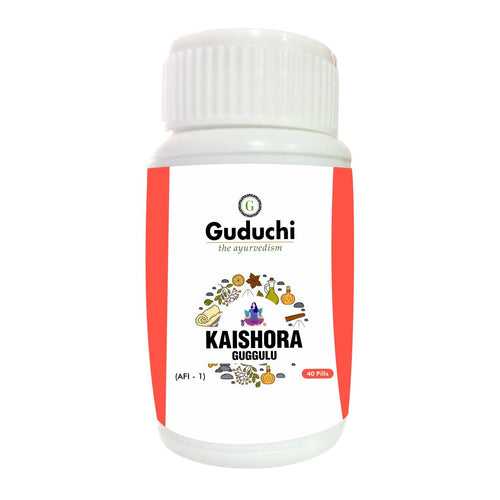Kaishore Guggulu-  Beneficial for Gout & its complications-40 Pills