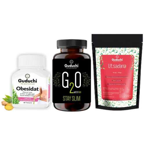 Weight Loss Regimen for Postnatal Obesity. Obesidat & Utsadana with G2O Water Mix.