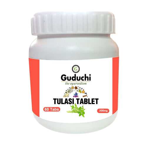 Tulsi Tablet- Respiratory Wellness | Boost Immunity | Relieves  Cold & Cough 60 Tabs | 500mg
