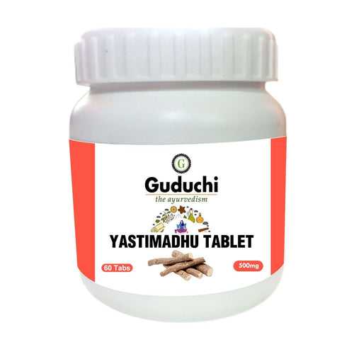Yashtimadhu Tablet- For Gastric Wellness, 60 Tabs | 500mg