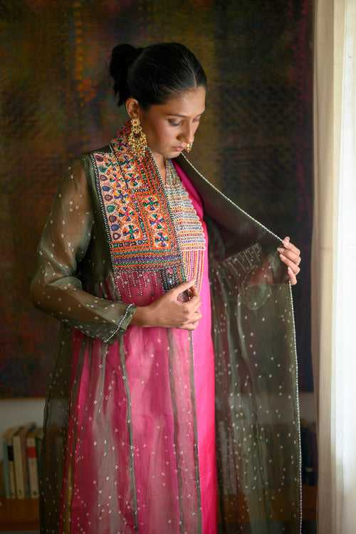 Balochi Jacket | Bandhani