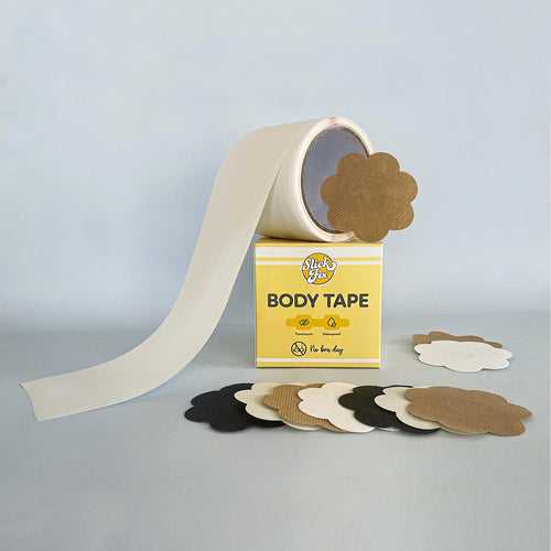 Slickfix Body Tape: Transparent Body Tape for Seamless Support and Comfort