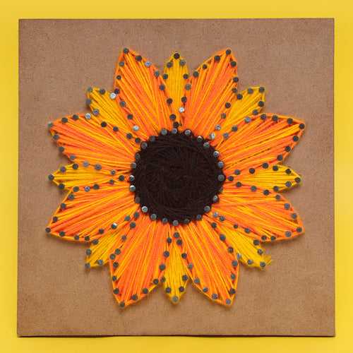 DIY String Art Kit - Sunflower