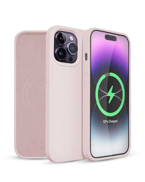 RAEGR iPhone 14 Pro Silicone Case| Supports Mag-Safe Wireless Charging