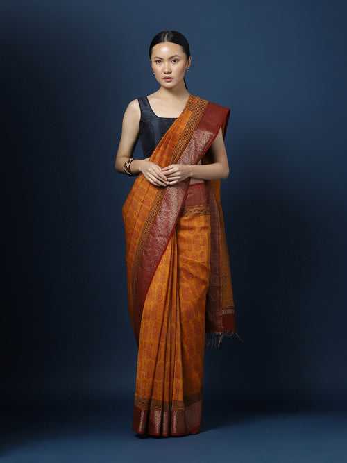 Mustard Bagh Saree