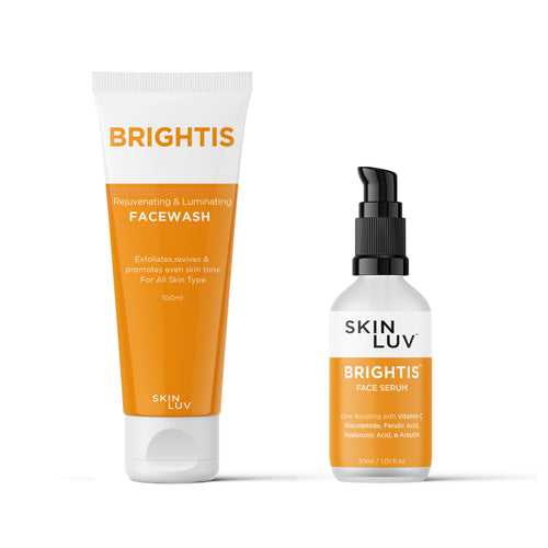 SKINLUV BRIGHTIS Glow Booster Combo- Brightis Facewash & Serum
