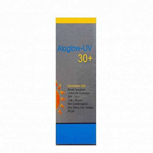 Aloglow UV Sunscreen Aqua Gel - SPF 30 + PA+++ (50 g)