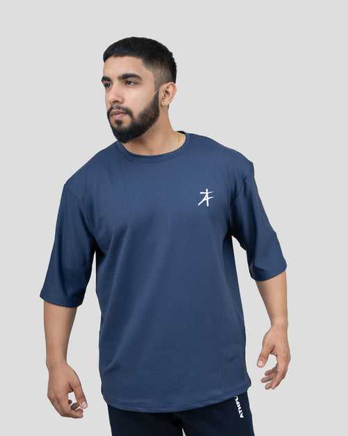 Spheroid Oversized T shirt (Navy)