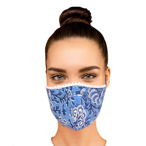 Indigo Jaipur Block Mask