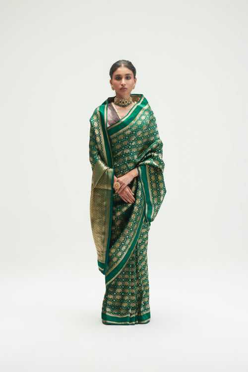 MALABAR EMERALD SAREE