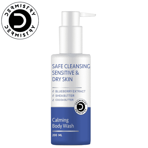 Dermistry Calming Body Wash | Blue Berry | 200ml