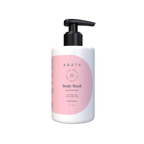 Arata Nourishing Body Wash with Cherry Blossom Fragrance 300ml