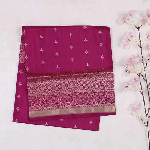 Magenta Soft Silk Saree