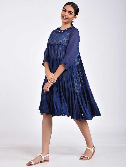 Indigo Gather Dress