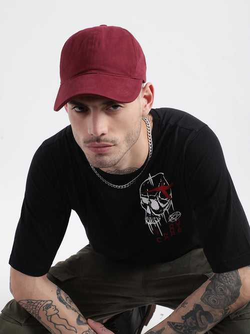 Punk Maroon Essential Cap