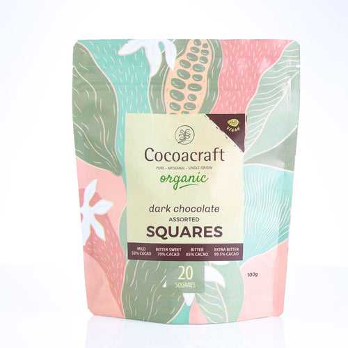 ORGANIC Assorted Dark Chocolates | Squares