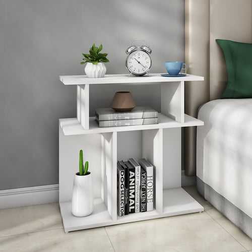 Olive Side Table | White