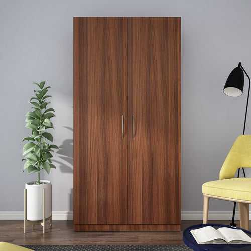 Flora 2 Door Wardrobe - Walnut