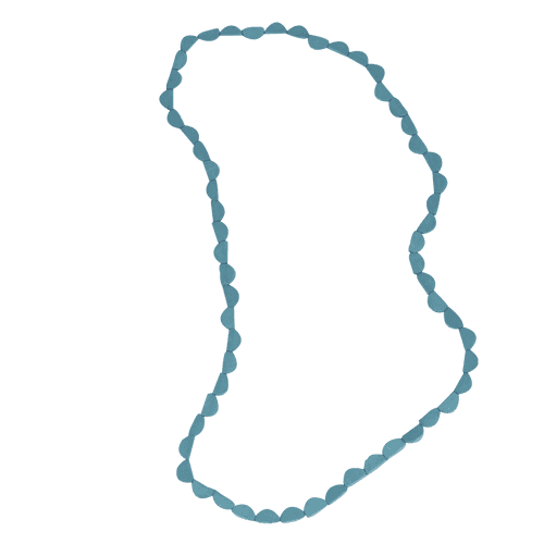 TACTILE TURQUOISE NECKLACE