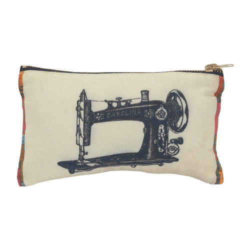 VINTAGE SEWING MACHINE POUCH