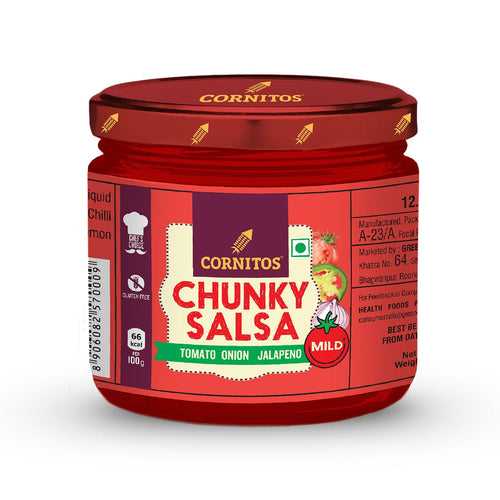 Cornitos, Chunky Salsa Dip, Mild, 330g (Pack of 2)