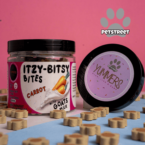 Yummers Itzy-Bitsy Dog Treat Carrot With Goat Milk