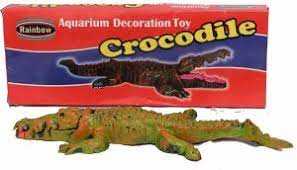 Aquarium Decoration Toy crocodile