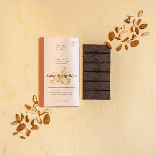 Dolfin Dark Chocolate with Roasted Almonds