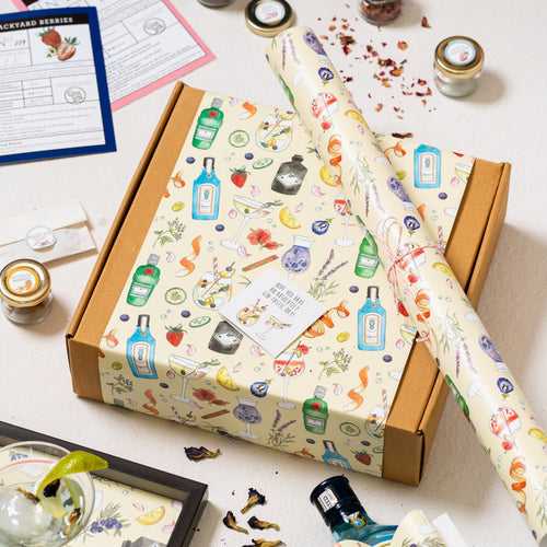 Gin Love Gift Wrapping Paper