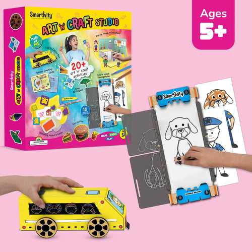 Art 'n' Craft Studio | 5-8 years | DIY Activity Kit