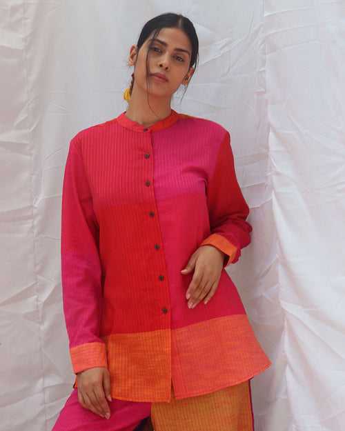 Gulali  Handwoven Cotton Top - RC