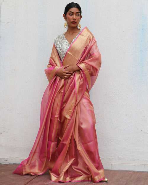 Nazmiya Tissue Saree - Nargiz