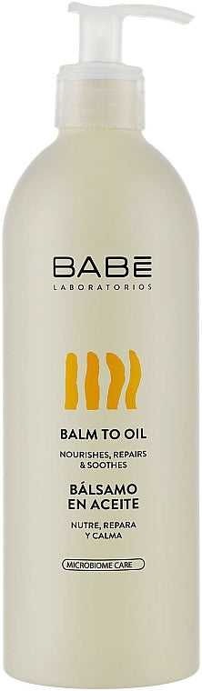 BABE Balm to Oil Nourishes, Repairs & Soothes -500ml