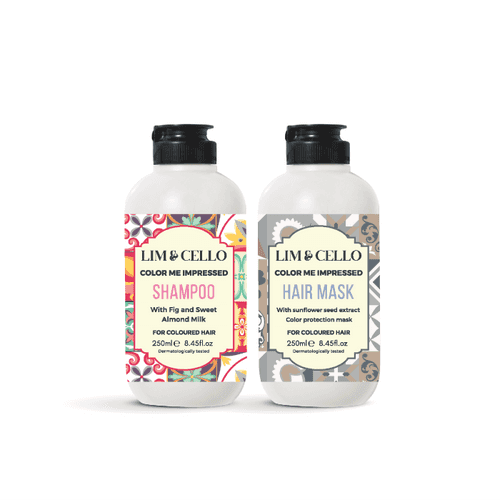 Lim & Cello Color Me Impressed Shampoo 250ml & Color Me Impressed Hair Mask 250ml