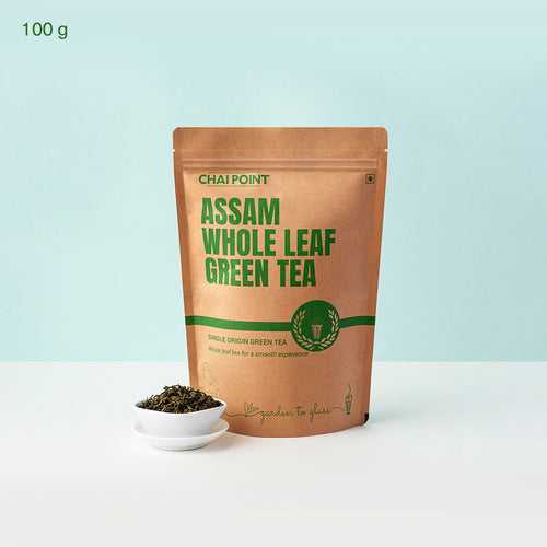 Assam Whole Leaf Green Tea (Pack of 2)