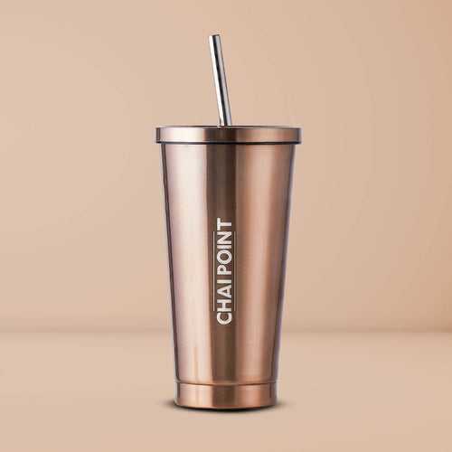 Metallic Sipper Tumbler