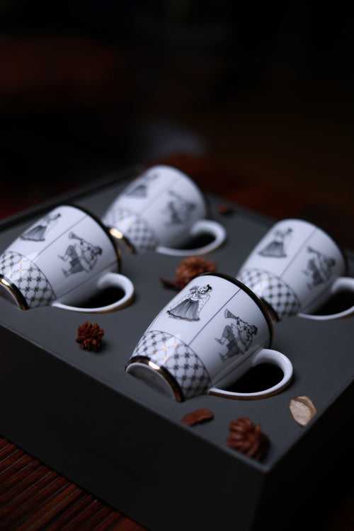 Gift Set – Byah Set Of 4 Coffee Mugs