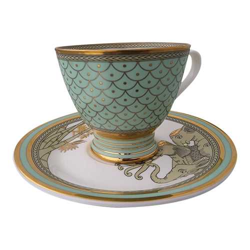 Airavata - Tea Cup Saucer  ( Set Of 2 )