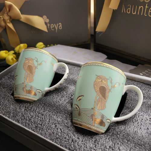 Gift Set –  Airavata 2 Green Coffee Mug