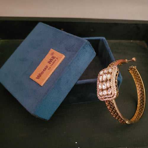 POLKI KUNDAN OPENABLE BANGLE